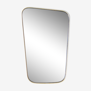 Trapezoidal vintage mirror