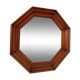 Vintage octagonal mirror 30*30cm