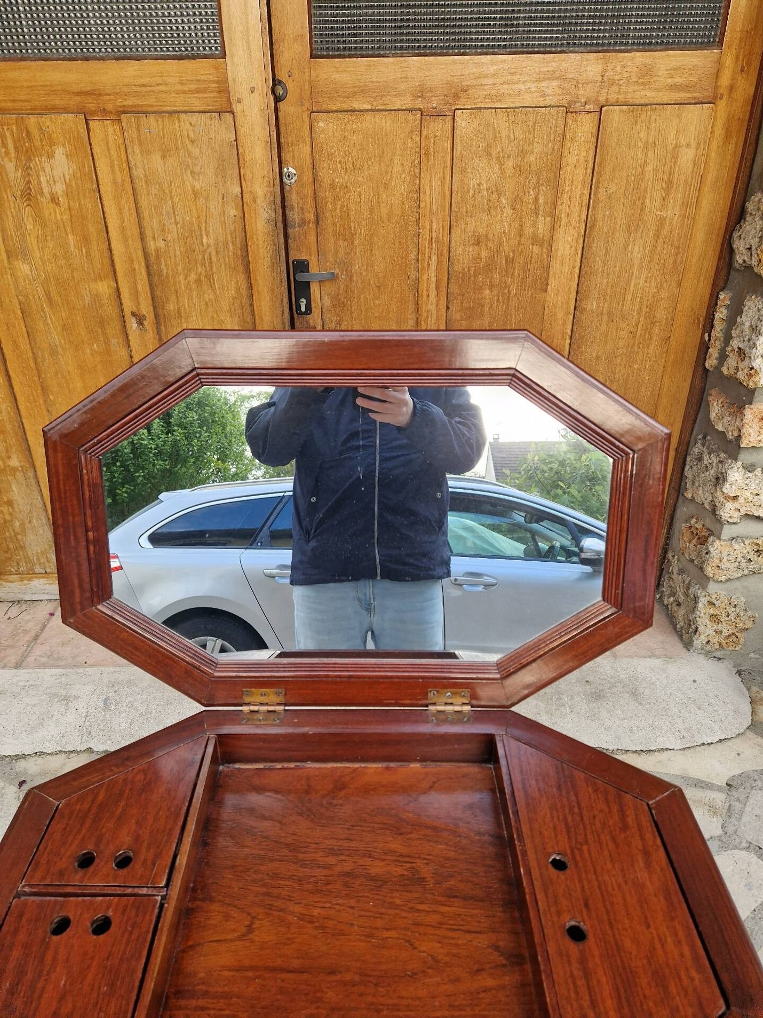 Restoration Period Work Table in Mahogany