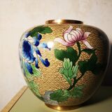 Chinese cloisonné vase email