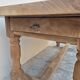 Table de ferme monastère ancienne Aérogommer -2m
