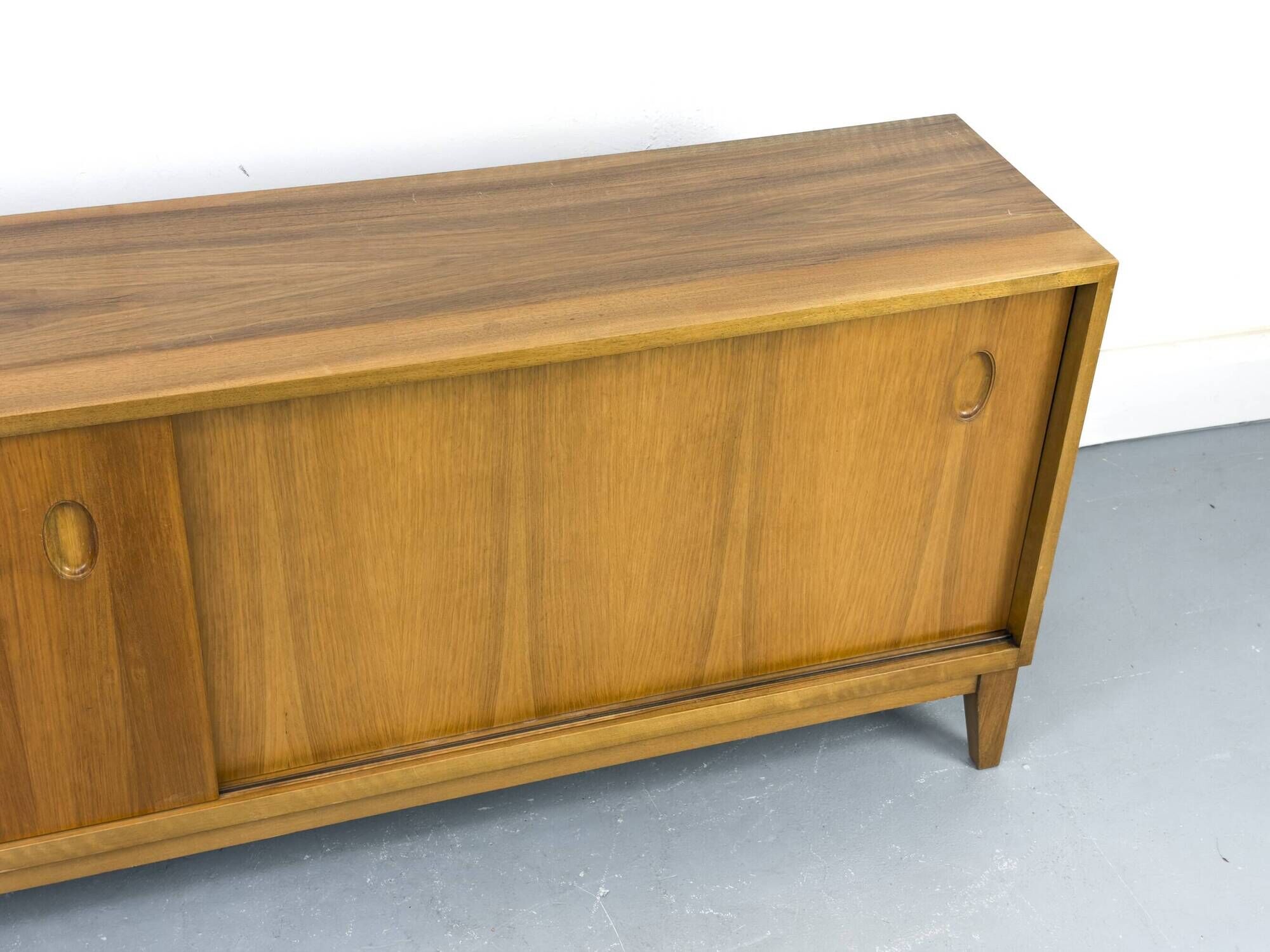 Mid-Century Sideboard in Walnut by Georg Satink for WK Möbel, 1950s