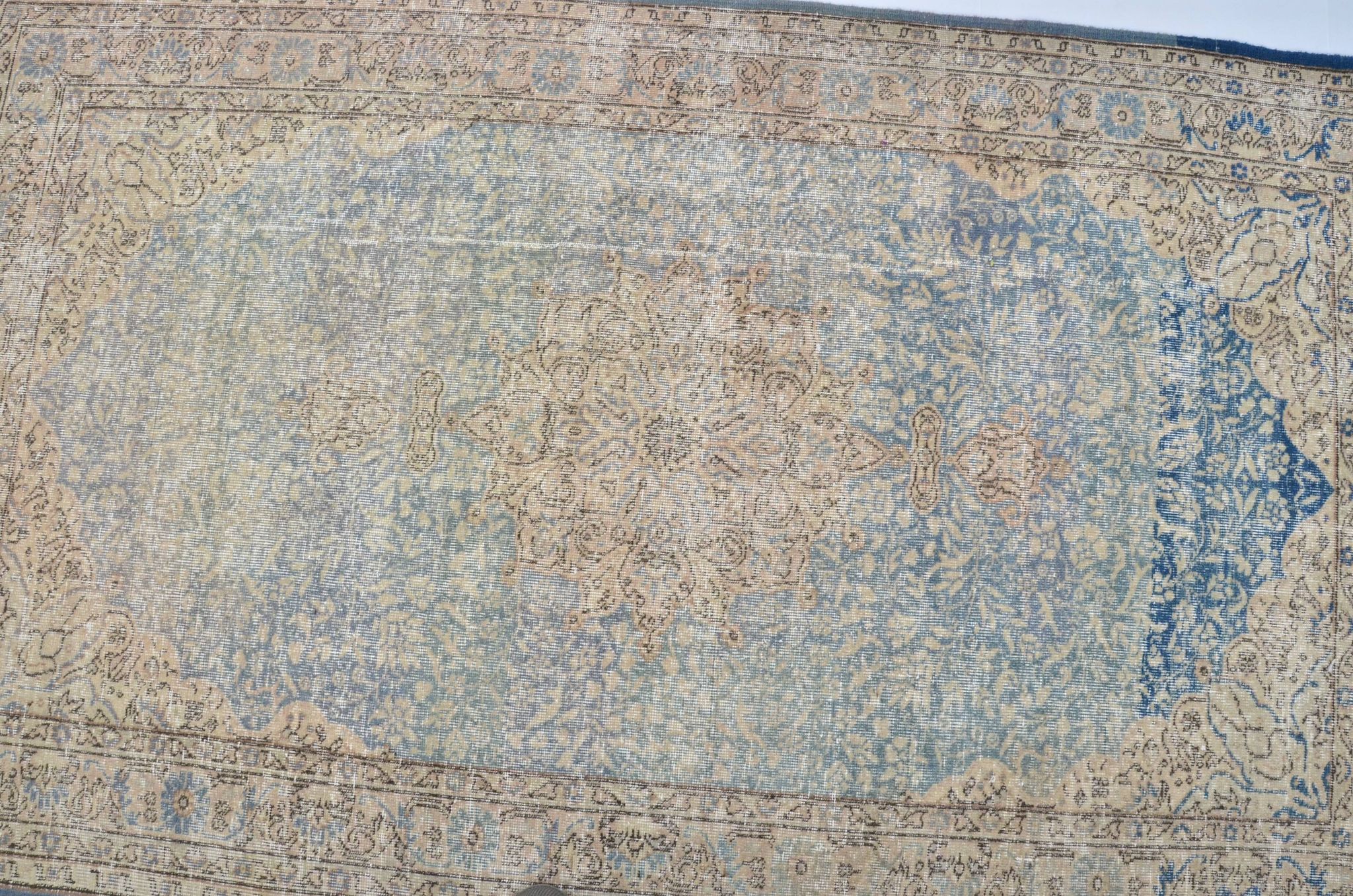 Oushak Turkish Vintage Rug sku 3247