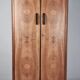 Art Deco Walnut Wardrobe, 1970s