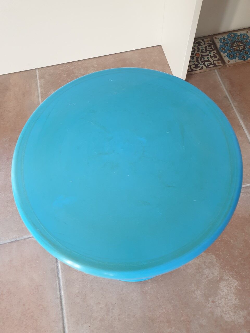 1970s Stamp stool