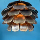 Mid Century Modern Brutalist Artichoke Pendent By Sven Åge Holm Sørens