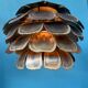 Mid Century Modern Brutalist Artichoke Pendent By Sven Åge Holm Sørens