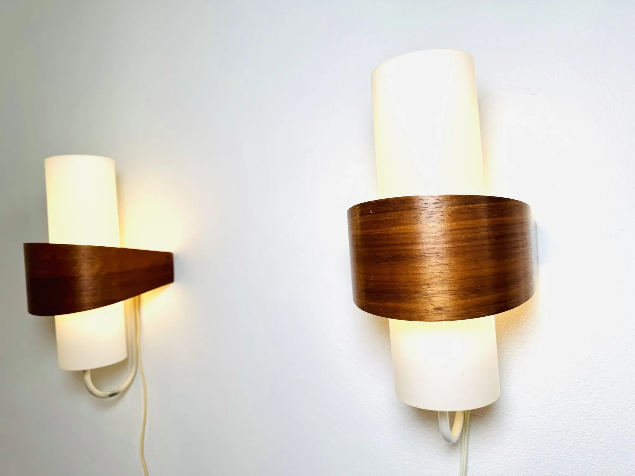 Nx40 Wall Lamps By Louis Kalff For Philips, The Netherlands, 1950S