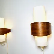 Nx40 Wall Lamps By Louis Kalff For Philips, The Netherlands, 1950S