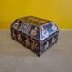 Anglo Indian Box With Painted Figures Of Musicians From The 1950s