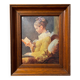 Tableau liseuse Helca bombé Martelé à la main.