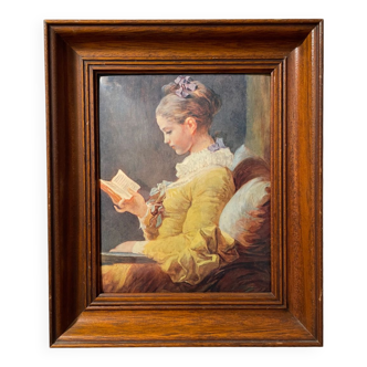 Tableau liseuse Helca bombé Martelé à la main.
