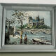 Painting L.Basset Notre Dame and the quays