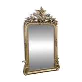 Miroir Napoléon III fronton oiseaux 112 x 67