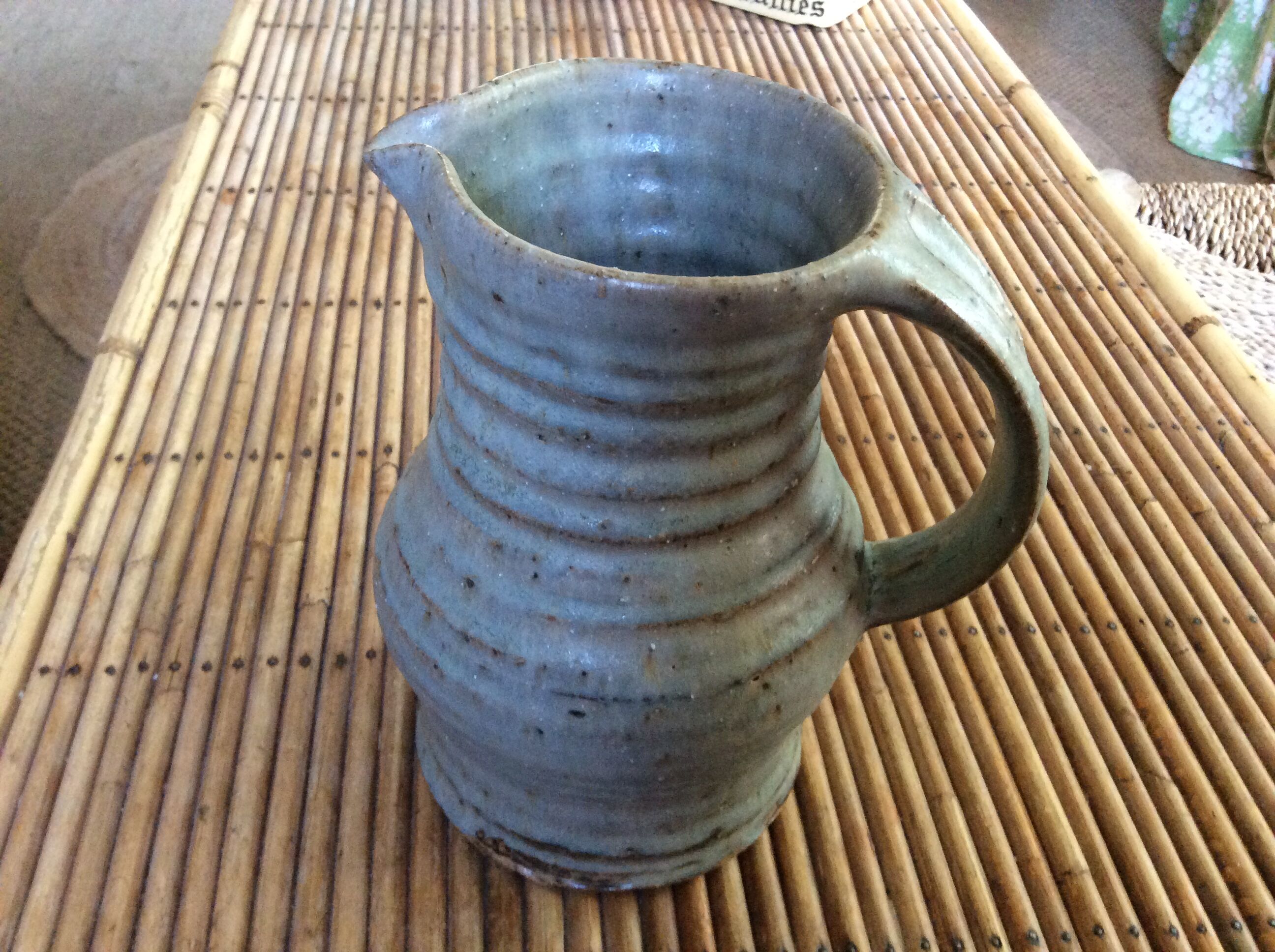 Stoneware jug