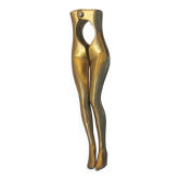 “woman’s legs” nut cracker in bronze