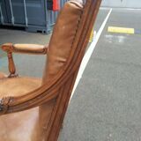 Paire de fauteuils anciens style Louis XVl