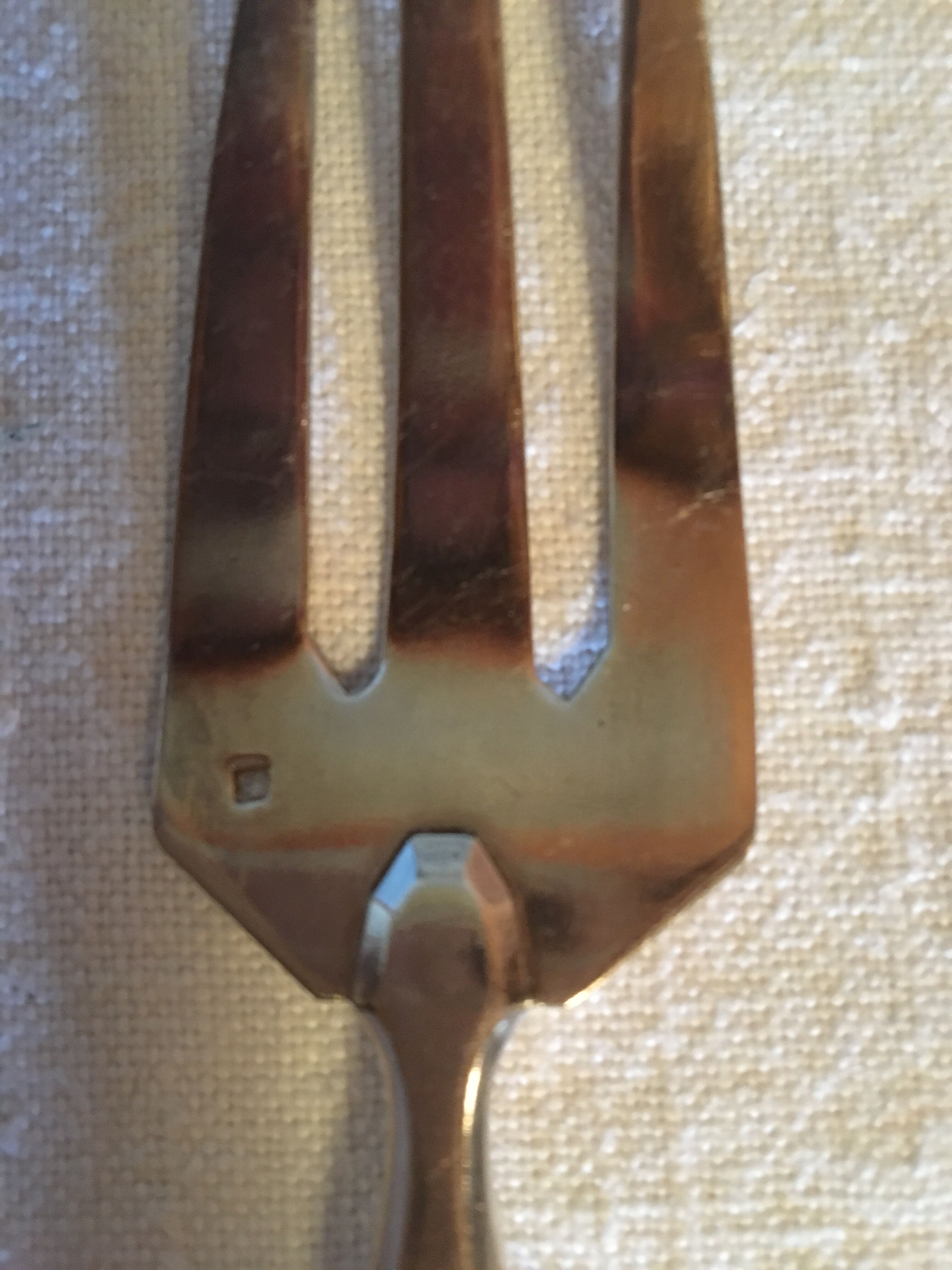 Silver mignardises service