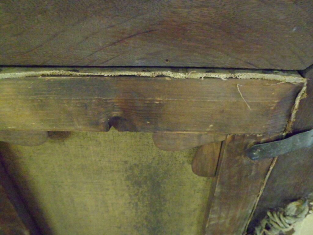 Oil on canvas signed Louis Galichon Riverside Landscape