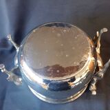 Bucket with decoration of horses