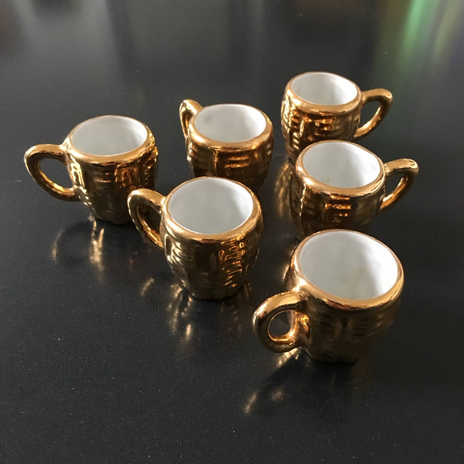 Green ceramic soup tureen