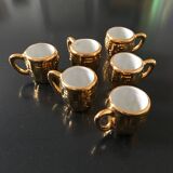 Green ceramic soup tureen