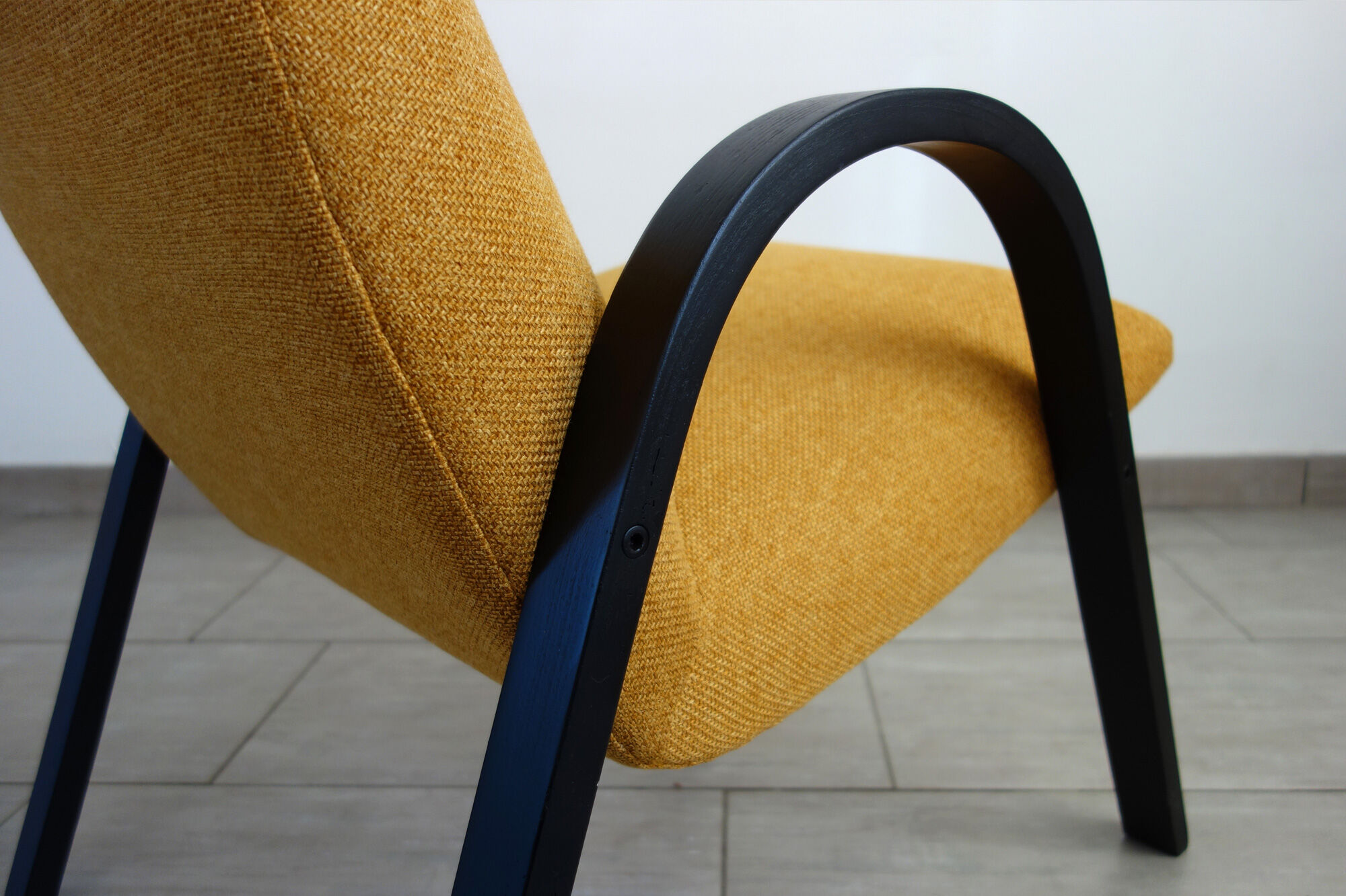 Bow Wood armchair by Steiner, 1950s