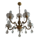 Glass tassel chandelier