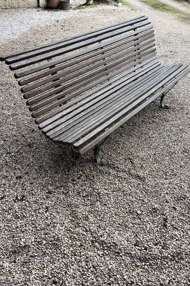 Louisiana garden bench 1950s/60s