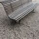 Banc de jardin Louisiane 1950/60