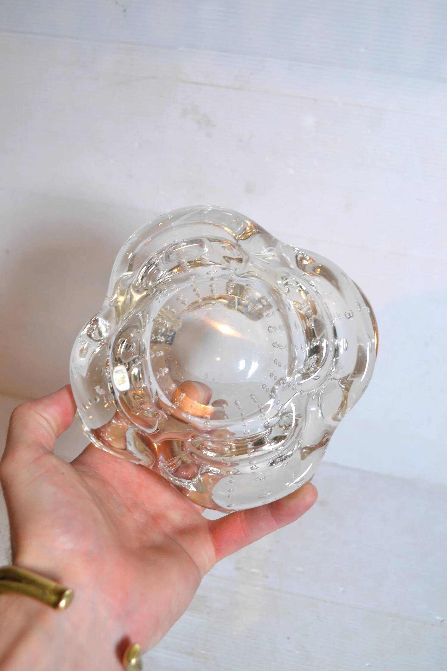 Murano glass ashtray