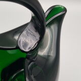 thick blown glass carafe pitcher 2 kg