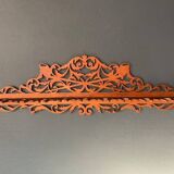 Old cut-out wooden wall display from the 1900s