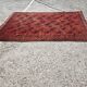 Antique Turkmen Ersari hand-knotted wool carpet 1920s