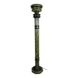 Louis XVI style carved wooden halogen column