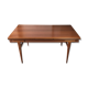 Ejvind A. Johansson scandinavian danish teak extendable dining table for Ivan Gern Mobelfabrik 60