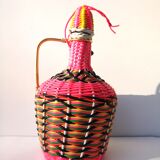 Vintage "scoubidou" bottle