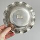 Small openwork bowl in engraved metal