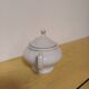 Sucrier porcelaine blanche