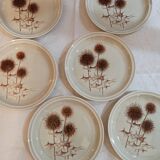 Assiettes plates vintage
