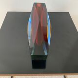 Vase en verre de Murano par Flavio Poli