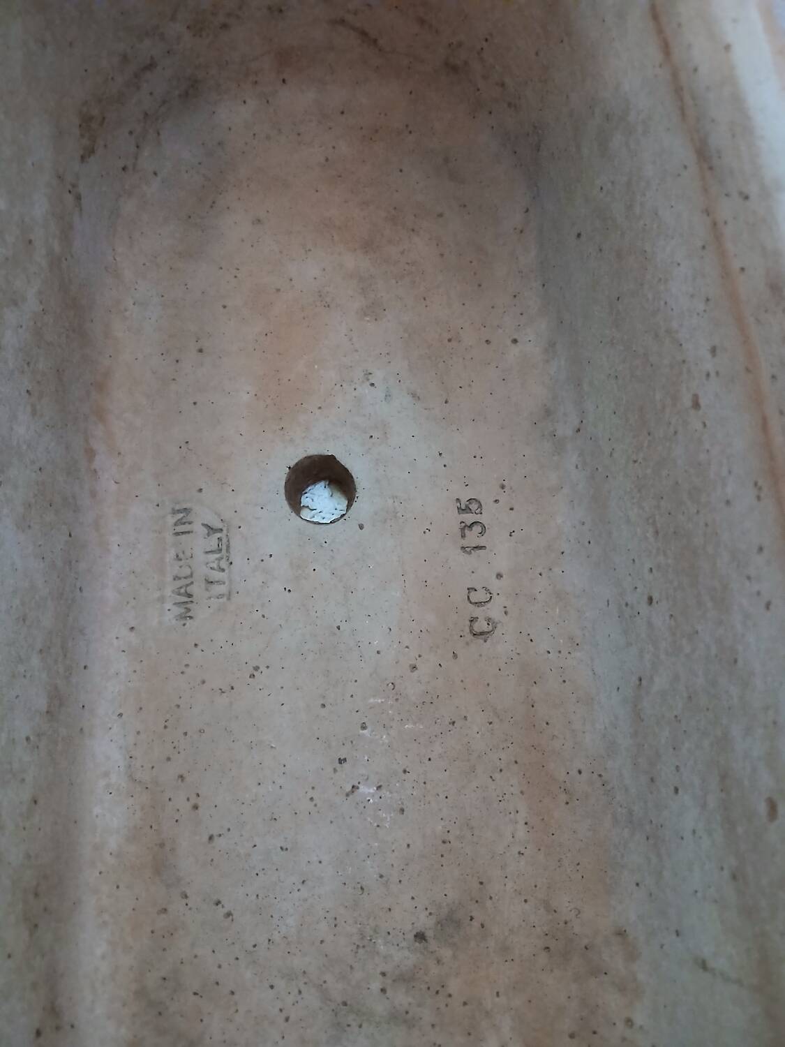 Tuscan terracotta planter