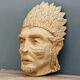 Terracotta Indian mask