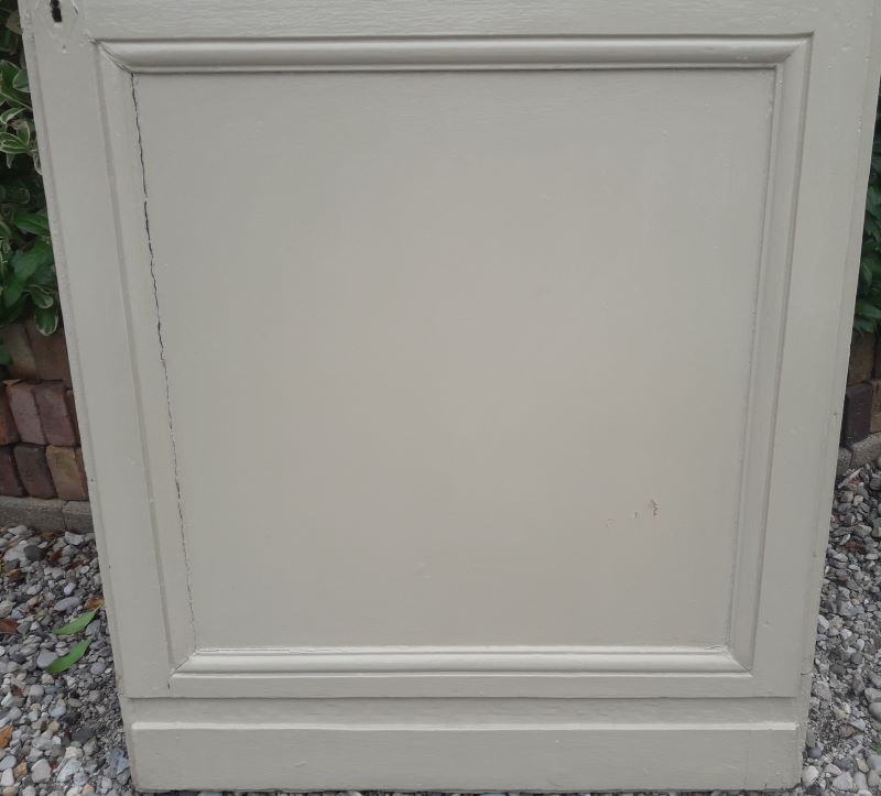Old glazed communication door, 81x224cm