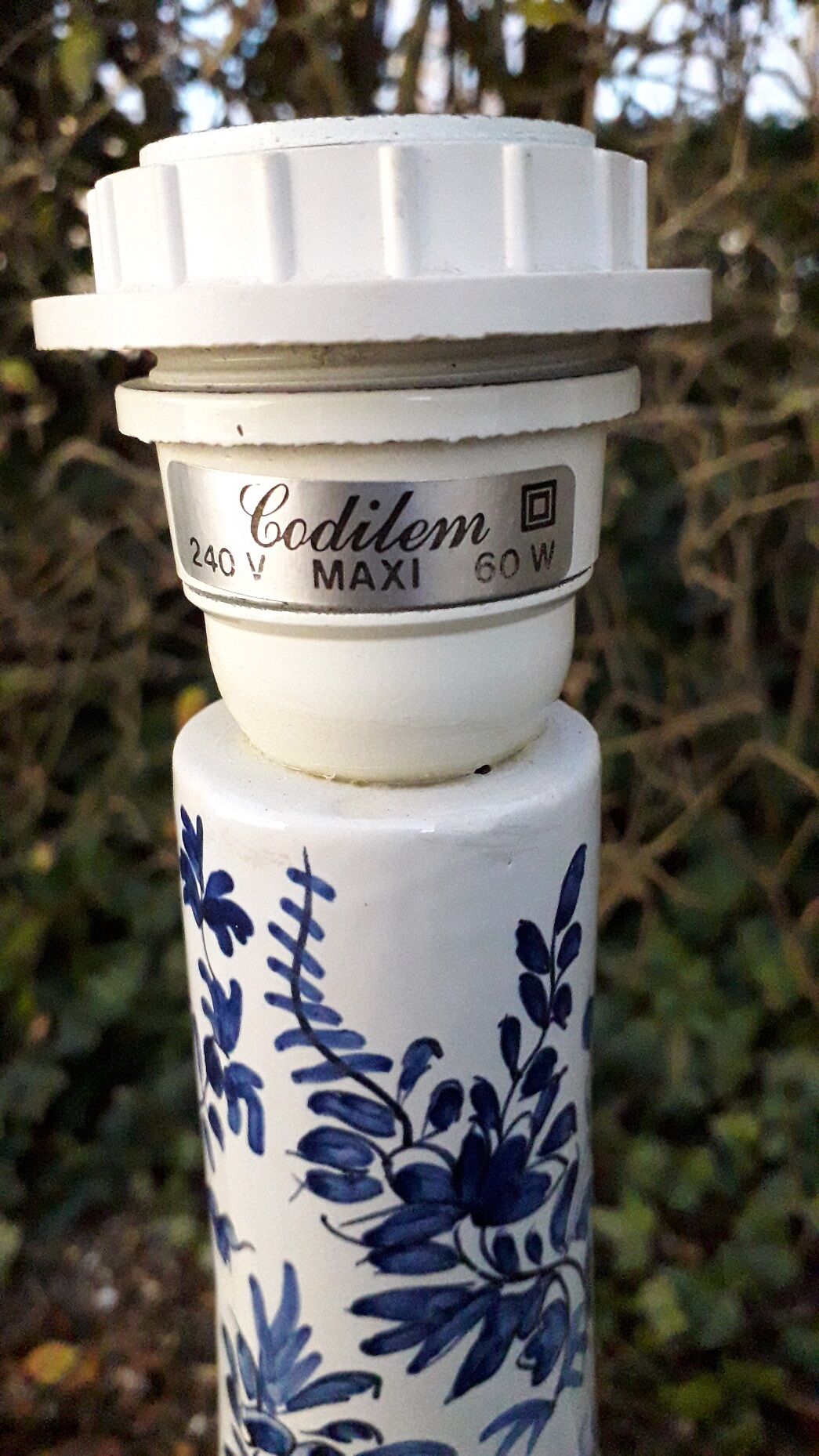 Pied de lampe céramique