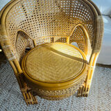 Rattan living room 3 rooms