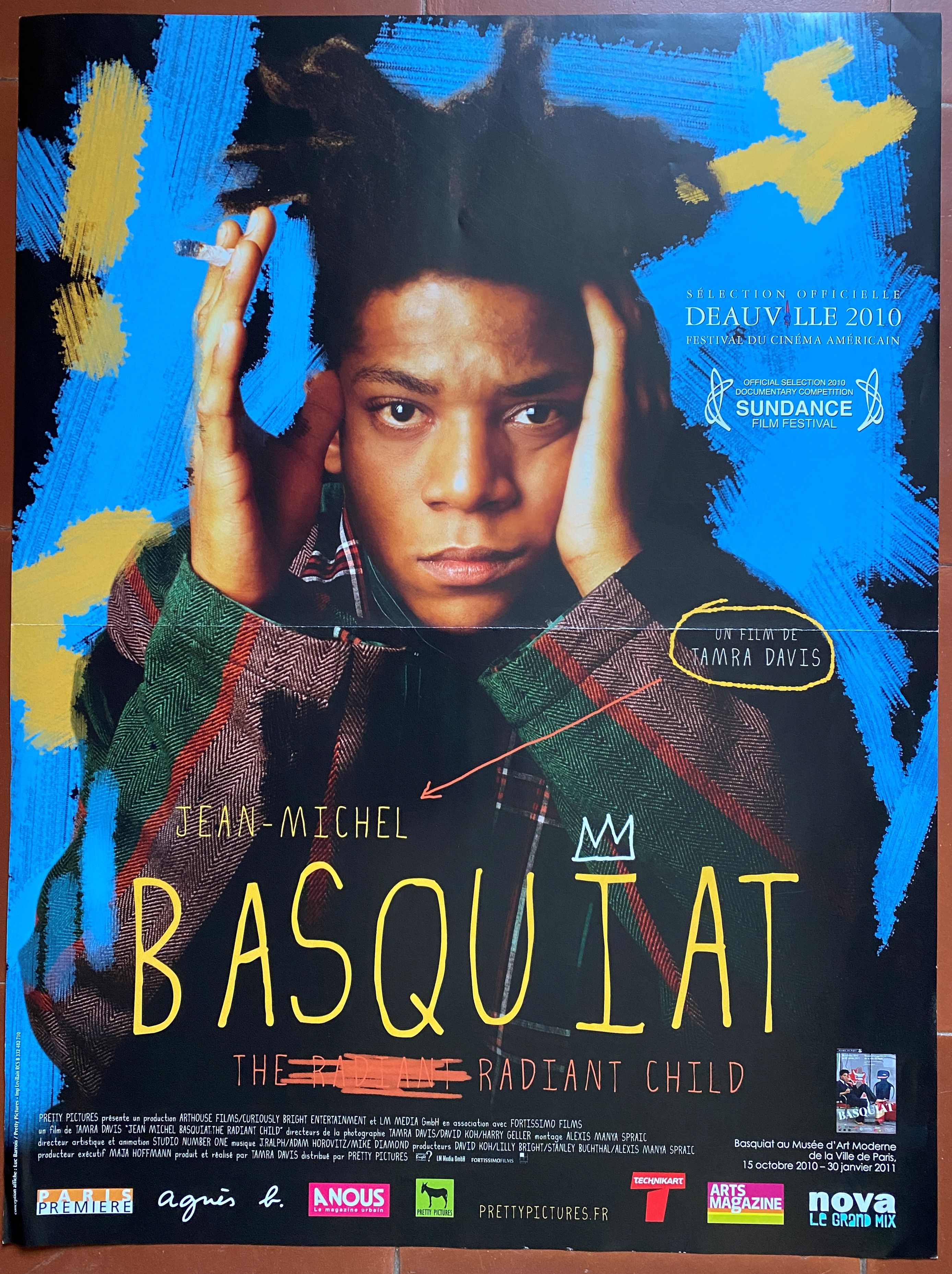 Cinema poster Jean-Michel Basquiat the radiant child
