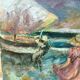 Impressionist Seascape Painting