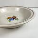 Round plate with rim "The Hive", Moulins des Loups, 20th century