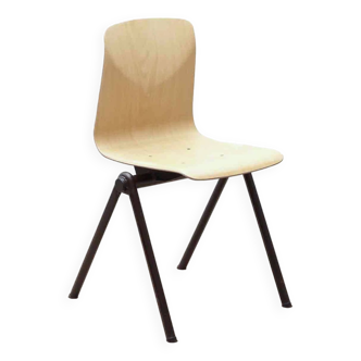 Vintage Galvanitas S30 chair in natural and brown color